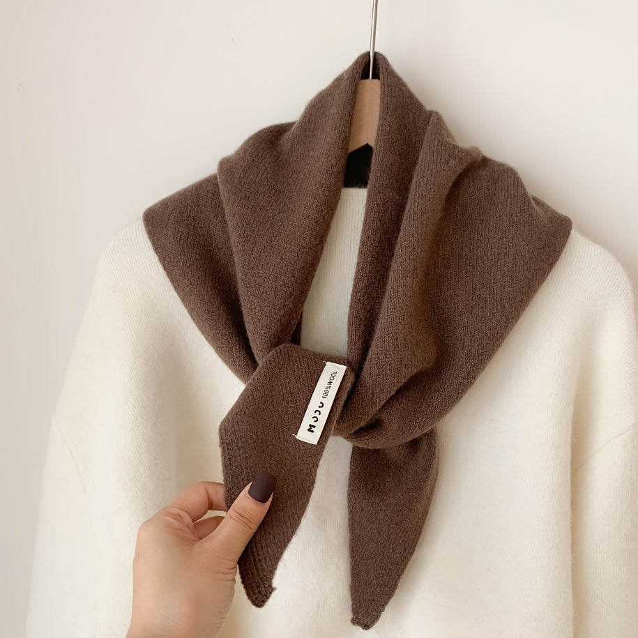 Dreieckstuch aus 100% Wolle