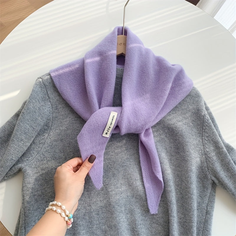 Dreieckstuch aus 100% Wolle